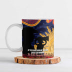 Personalised Roosters Rugby ANZAC Day Ceramic Mug Last Post Poppy We Will Remember Them