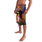 Personalised Roosters Rugby ANZAC Day Lavalava Last Post Poppy We Will Remember Them