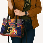 Personalised Roosters Rugby ANZAC Day Leather Bag Last Post Poppy We Will Remember Them