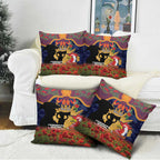 Personalised Roosters Rugby ANZAC Day Pillow Cover Last Post Poppy We Will Remember Them