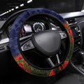 Roosters Rugby ANZAC Day Steering Wheel Cover Last Post Poppy We Will Remember Them