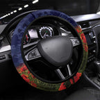 Roosters Rugby ANZAC Day Steering Wheel Cover Last Post Poppy We Will Remember Them