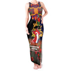 Personalised Roosters Rugby ANZAC Day Tank Maxi Dress Last Post Poppy We Will Remember Them
