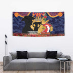 Personalised Roosters Rugby ANZAC Day Tapestry Last Post Poppy We Will Remember Them