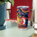 Personalised Roosters Rugby ANZAC Day Tumbler Cup Last Post Poppy We Will Remember Them