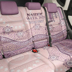 Personalised Australia NAIDOC Week Dhari Aboriginal Art Back Car Seat Cover