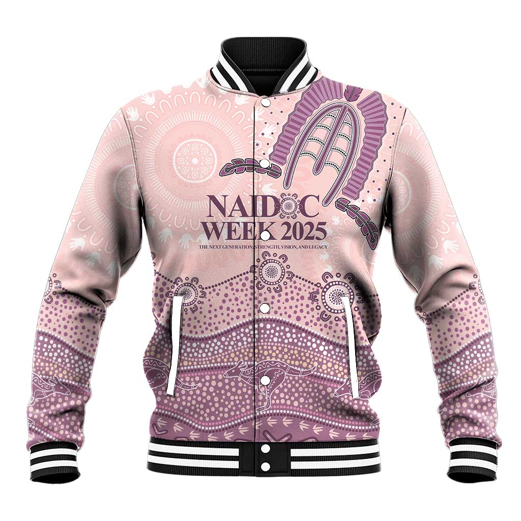 Personalised Australia NAIDOC Week Dhari Aboriginal Art Baseball Jacket