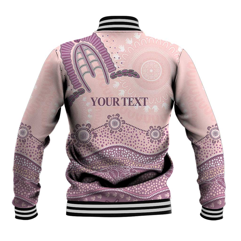 Personalised Australia NAIDOC Week Dhari Aboriginal Art Baseball Jacket