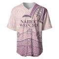 Personalised Australia NAIDOC Week Dhari Aboriginal Art Baseball Jersey