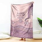 Personalised Australia NAIDOC Week Dhari Aboriginal Art Blanket