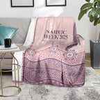 Personalised Australia NAIDOC Week Dhari Aboriginal Art Blanket