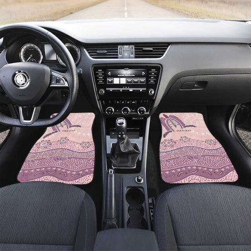 Personalised Australia NAIDOC Week Dhari Aboriginal Art Car Mats