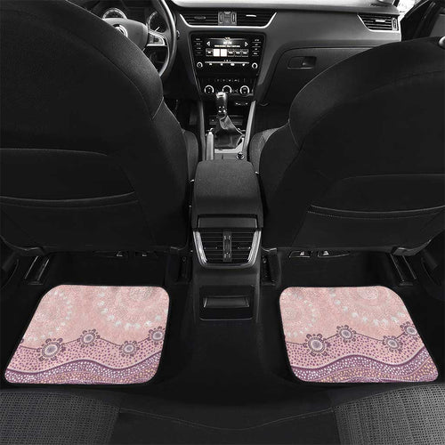 Personalised Australia NAIDOC Week Dhari Aboriginal Art Car Mats