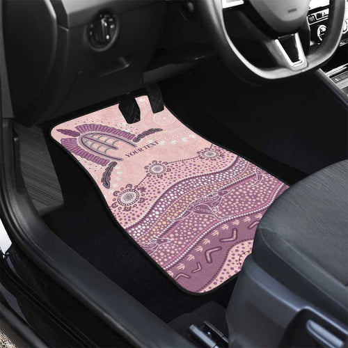 Personalised Australia NAIDOC Week Dhari Aboriginal Art Car Mats