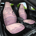 Personalised Australia NAIDOC Week Dhari Aboriginal Art Car Seat Cover