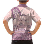 Personalised Australia NAIDOC Week Dhari Aboriginal Art Family Matching Mermaid Dress and Hawaiian Shirt