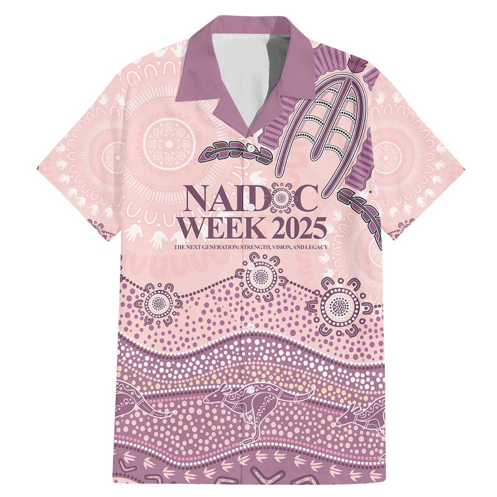 Personalised Australia NAIDOC Week Dhari Aboriginal Art Family Matching Mermaid Dress and Hawaiian Shirt