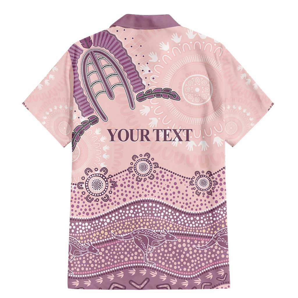 Personalised Australia NAIDOC Week Dhari Aboriginal Art Family Matching Mermaid Dress and Hawaiian Shirt