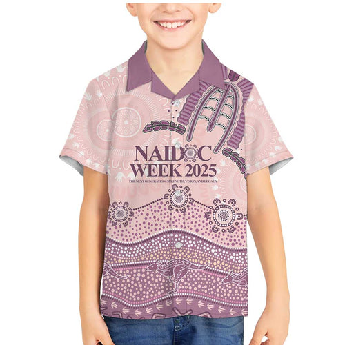 Personalised Australia NAIDOC Week Dhari Aboriginal Art Family Matching Mermaid Dress and Hawaiian Shirt