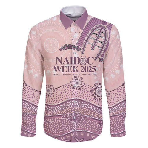 Personalised Australia NAIDOC Week Dhari Aboriginal Art Family Matching Puletasi and Hawaiian Shirt