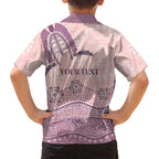 Personalised Australia NAIDOC Week Dhari Aboriginal Art Family Matching Summer Maxi Dress and Hawaiian Shirt