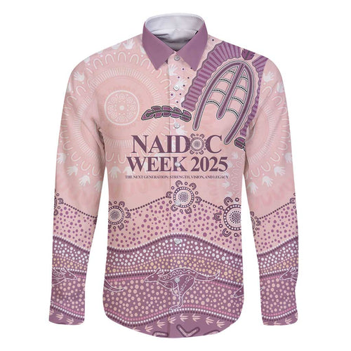 Personalised Australia NAIDOC Week Dhari Aboriginal Art Family Matching Tank Maxi Dress and Hawaiian Shirt