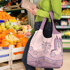 Personalised Australia NAIDOC Week Dhari Aboriginal Art Grocery Bag