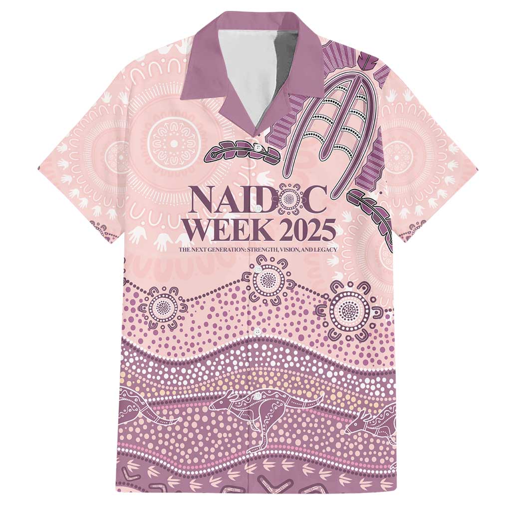 Personalised Australia NAIDOC Week Dhari Aboriginal Art Hawaiian Shirt