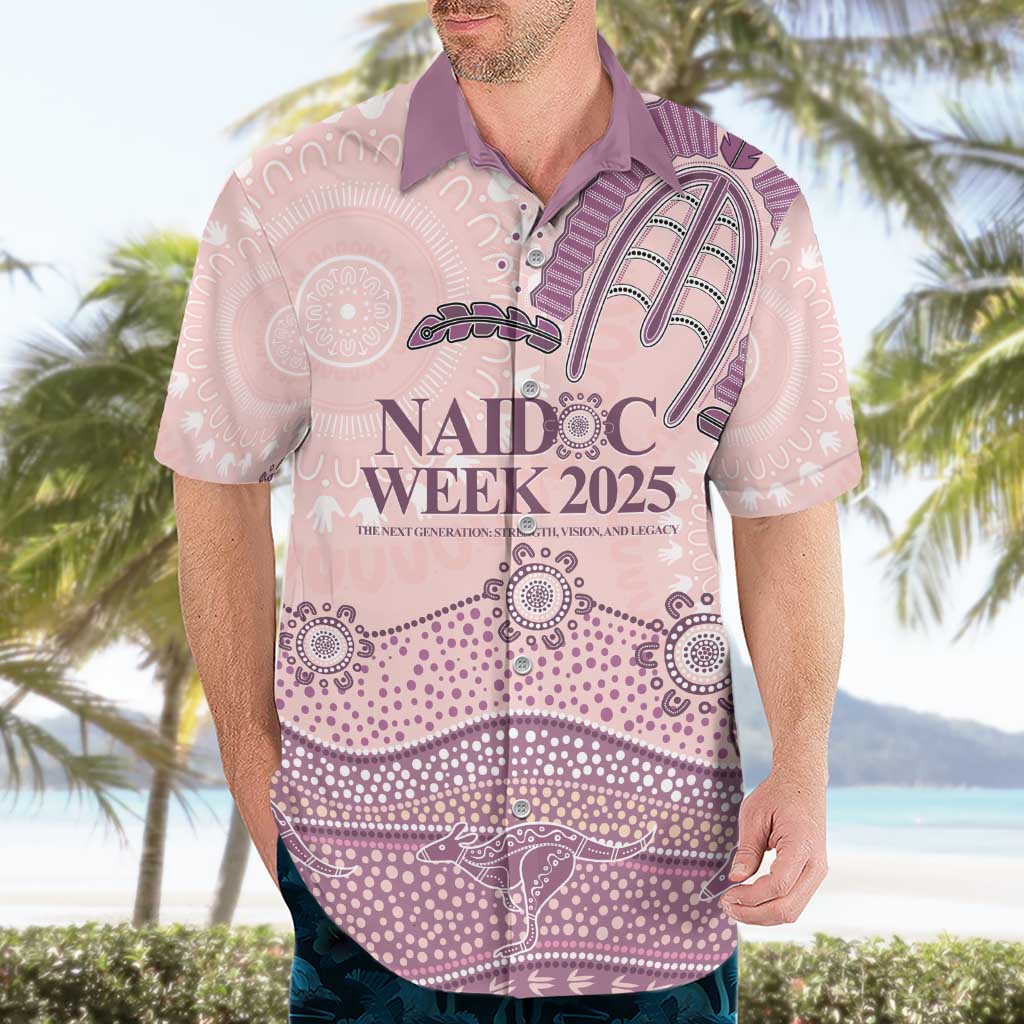 Personalised Australia NAIDOC Week Dhari Aboriginal Art Hawaiian Shirt