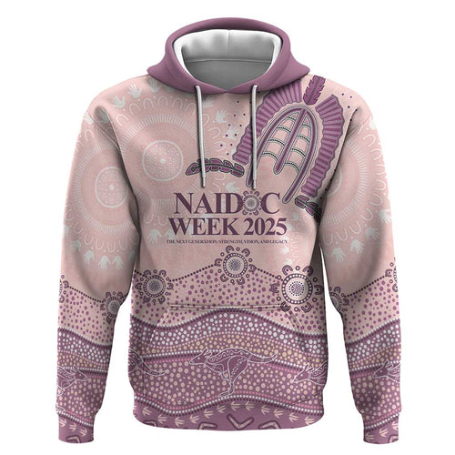 Personalised Australia NAIDOC Week Dhari Aboriginal Art Hoodie