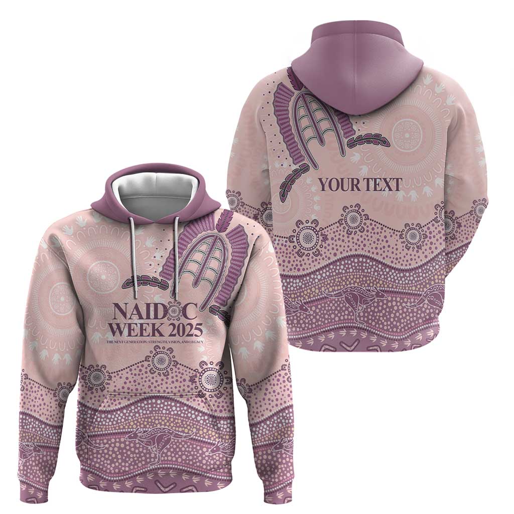 Personalised Australia NAIDOC Week Dhari Aboriginal Art Hoodie