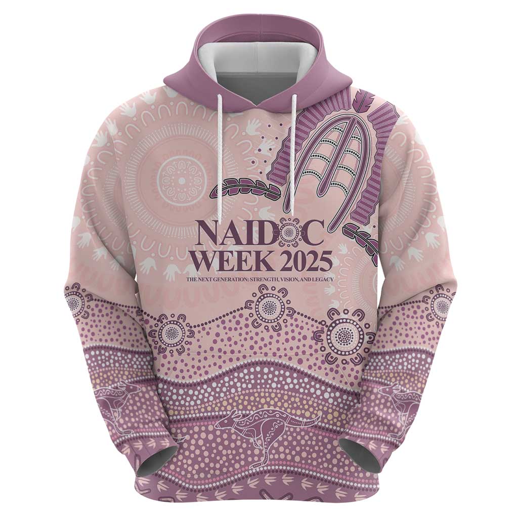 Personalised Australia NAIDOC Week Dhari Aboriginal Art Hoodie
