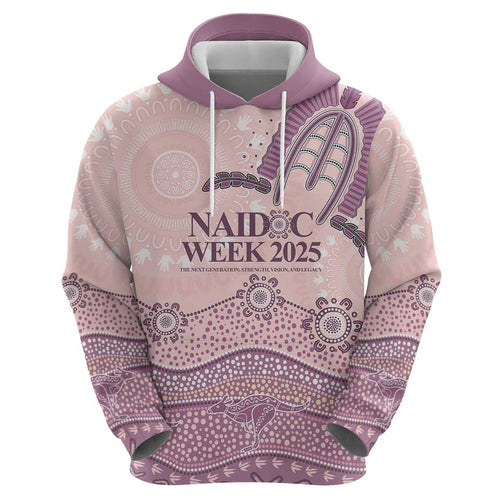 Personalised Australia NAIDOC Week Dhari Aboriginal Art Hoodie