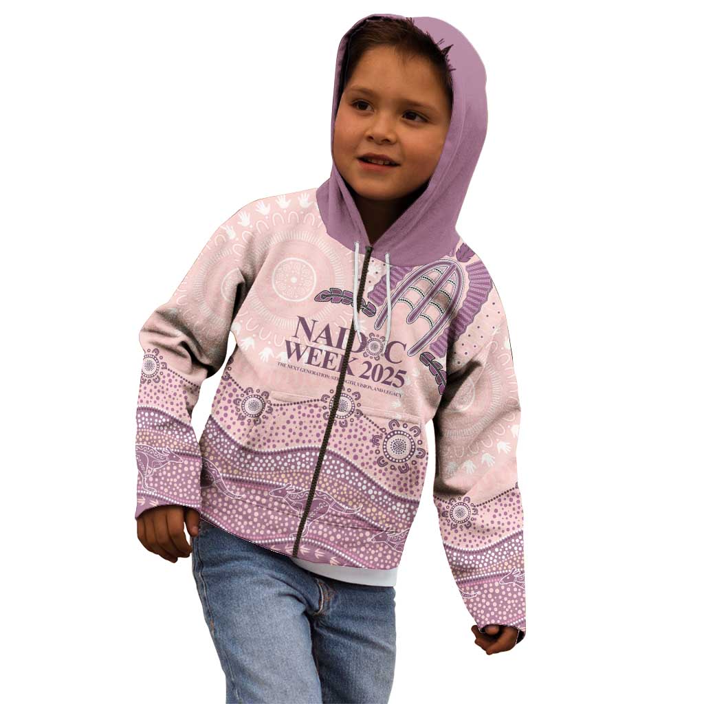 Personalised Australia NAIDOC Week Dhari Aboriginal Art Kid Hoodie