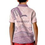 Personalised Australia NAIDOC Week Dhari Aboriginal Art Kid Polo Shirt