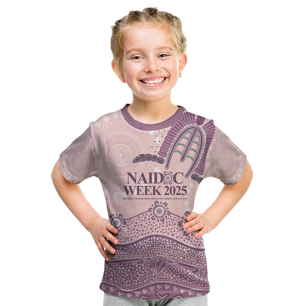 Personalised Australia NAIDOC Week Dhari Aboriginal Art Kid T Shirt