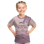 Personalised Australia NAIDOC Week Dhari Aboriginal Art Kid T Shirt