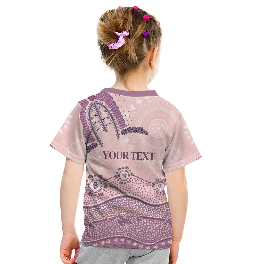 Personalised Australia NAIDOC Week Dhari Aboriginal Art Kid T Shirt