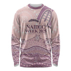 Personalised Australia NAIDOC Week Dhari Aboriginal Art Long Sleeve Shirt