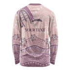 Personalised Australia NAIDOC Week Dhari Aboriginal Art Long Sleeve Shirt