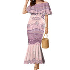 Personalised Australia NAIDOC Week Dhari Aboriginal Art Mermaid Dress