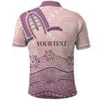 Personalised Australia NAIDOC Week Dhari Aboriginal Art Polo Shirt