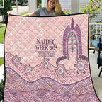 Personalised Australia NAIDOC Week Dhari Aboriginal Art Quilt