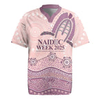 Personalised Australia NAIDOC Week Dhari Aboriginal Art Rugby Jersey