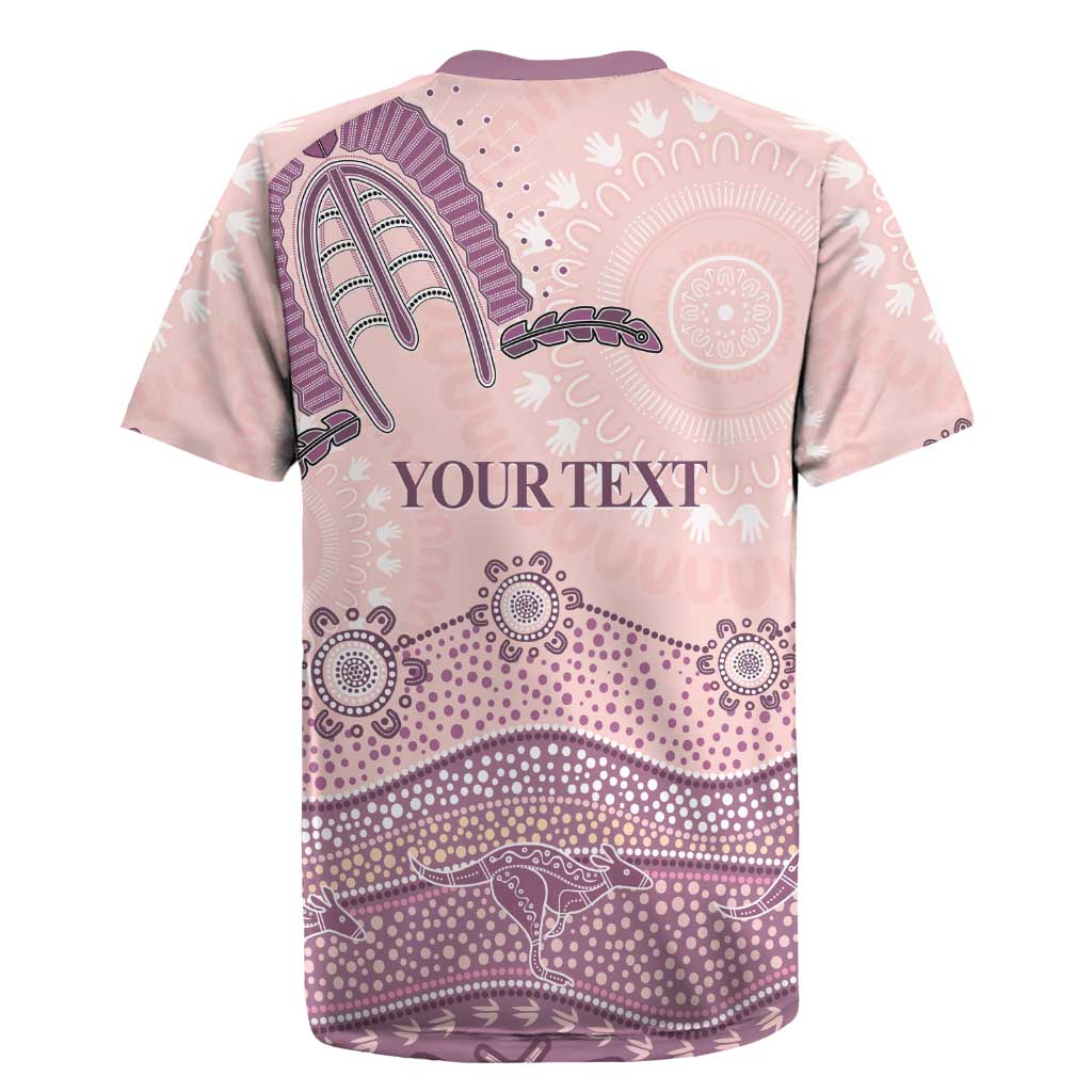 Personalised Australia NAIDOC Week Dhari Aboriginal Art Rugby Jersey