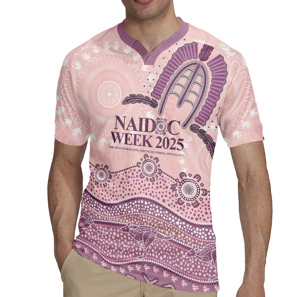 Personalised Australia NAIDOC Week Dhari Aboriginal Art Rugby Jersey