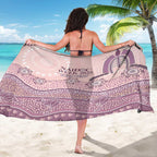 Personalised Australia NAIDOC Week Dhari Aboriginal Art Sarong