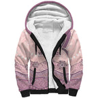 Personalised Australia NAIDOC Week Dhari Aboriginal Art Sherpa Hoodie