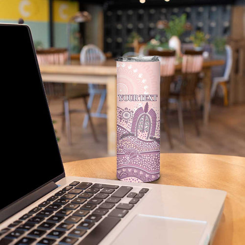 Personalised Australia NAIDOC Week Dhari Aboriginal Art Skinny Tumbler