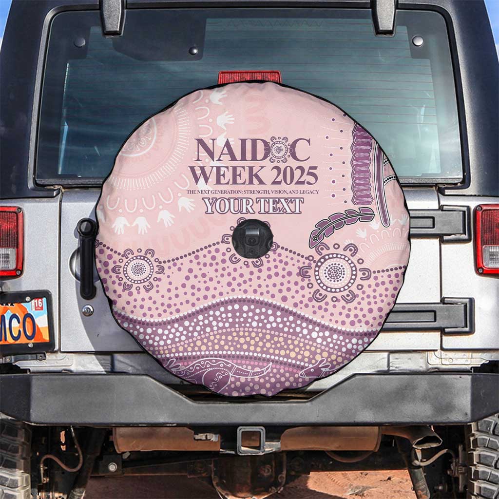 Personalised Australia NAIDOC Week Dhari Aboriginal Art Spare Tire Cover